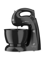 Batedeira britânia pérola 550 turbo com 4 velocidades e 2 tigelas – preta