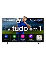 Smart tv 70" 4k uhd samsung un70u8500 crystal gaming hub