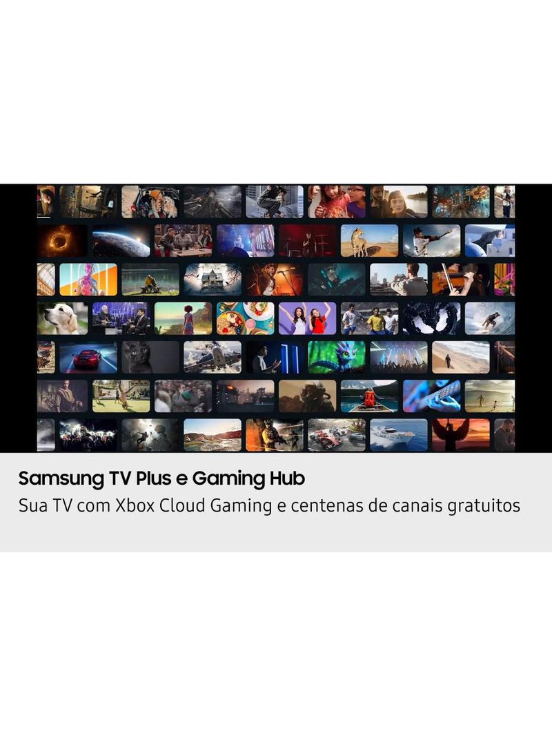 Smart tv 70" 4k uhd samsung un70u8500 crystal gaming hub