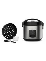 Panela elétrica de arroz electrolux efficient erc20 por rita lobo com trava de segurança 3,5l – inox e preta