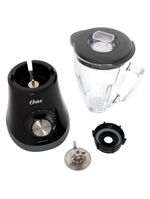 Liquidificador oster super chef preto com copo de vidro 750w e 8 velocidades