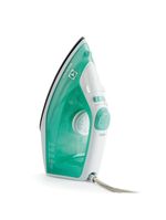Ferro de passar a vapor base cerâmica com spray electrolux easyline sie70 verde