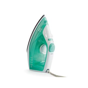 Ferro de passar a vapor base cerâmica com spray electrolux easyline sie70 verde