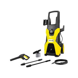 Lavadora de alta pressão karcher k4 1885psi 1700w com pistola e mangueira de 6 metros - preta/amarela