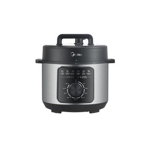 Panela De Pressão Elétrica Midea 4 Litros Mecânica Preta E Inox PPM41 110V