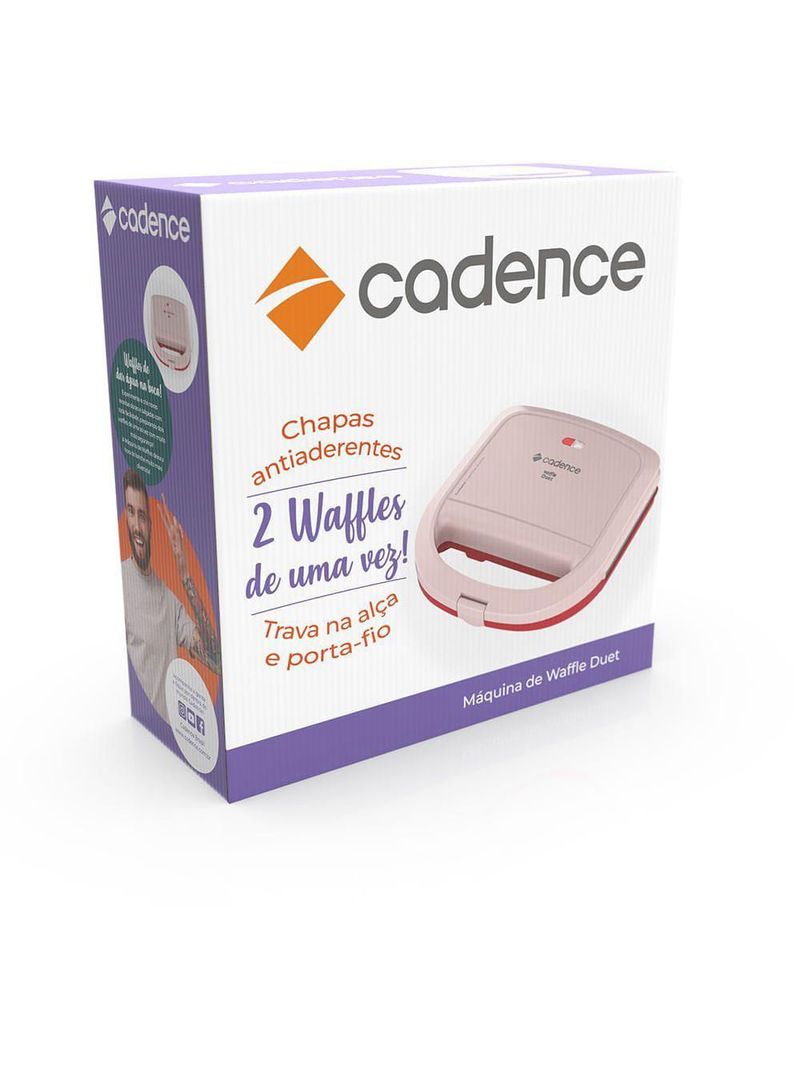 Máquina De Waffles Duet Cadence 110V