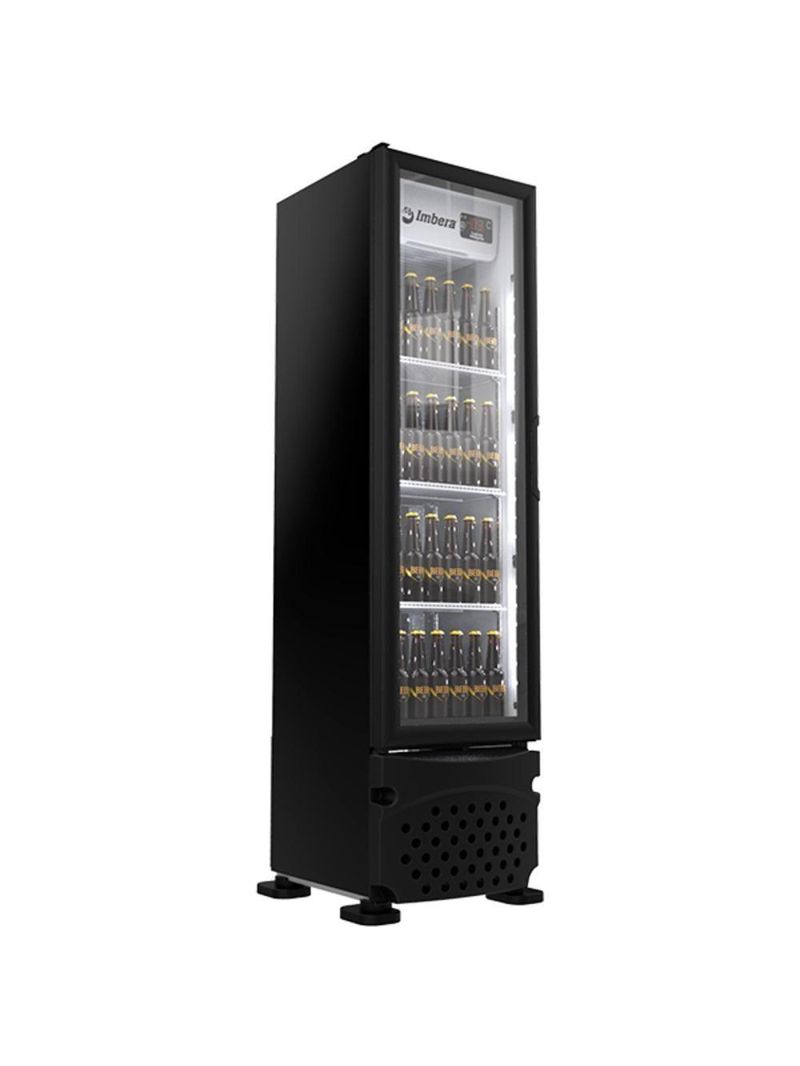 Cervejeira Imbera 244L Porta Vidro Preto 220V