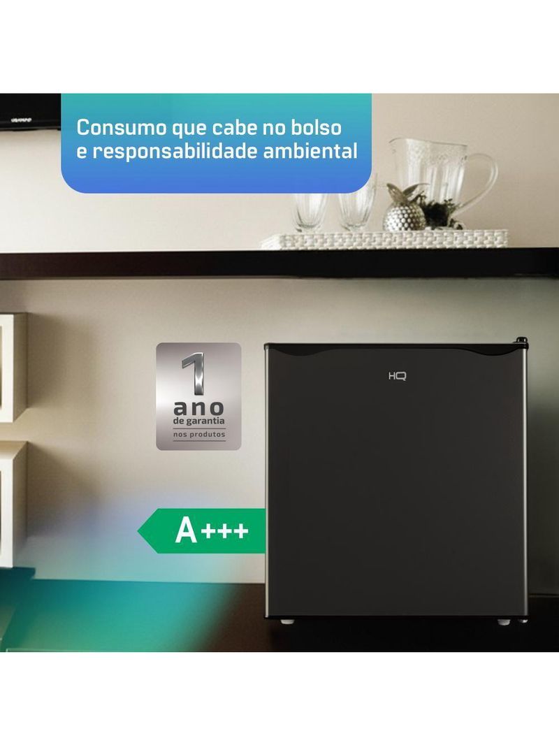 Frigobar HQ 52 Litros Preto BC-52 - 220V