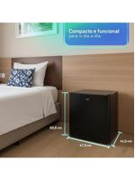 Frigobar HQ 52 Litros Preto BC-52 - 220V