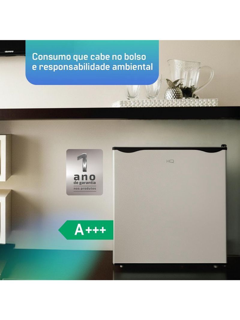 Frigobar HQ 52 Litros Cinza BC-52 220V