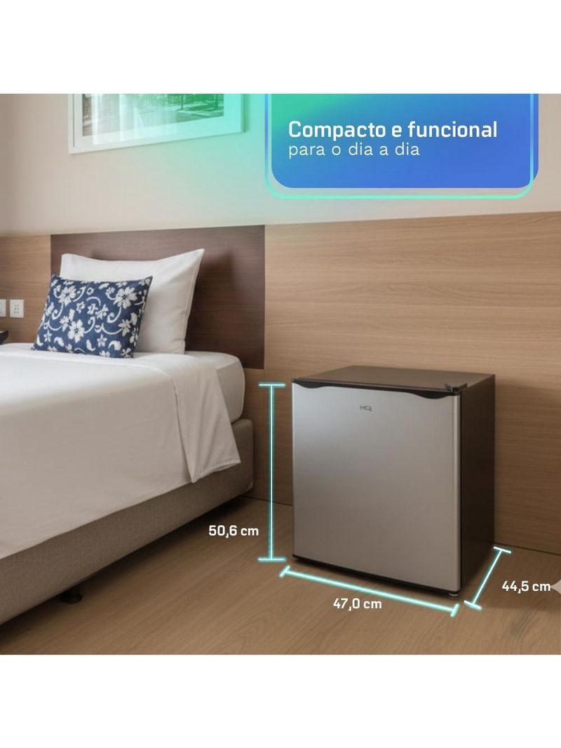 Frigobar HQ 52 Litros Cinza BC-52 220V
