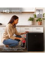 Frigobar HQ 50 Litros Preto HQ-50FB 220V