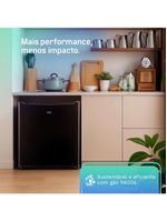 Frigobar HQ 50 Litros Preto HQ-50FB 110V
