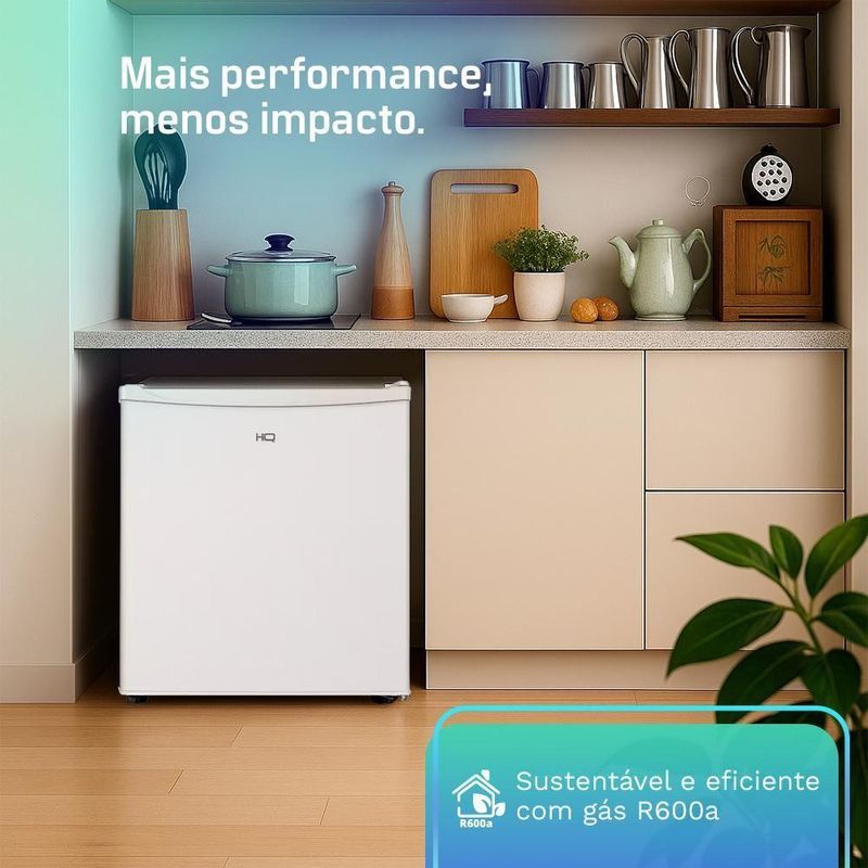 Frigobar HQ 50 Litros Branco HQ-50FB 220V