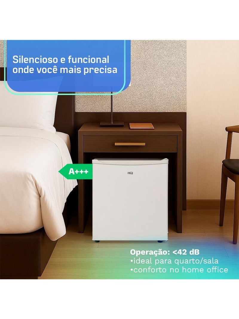 Frigobar HQ 50 Litros Branco HQ-50FB 220V