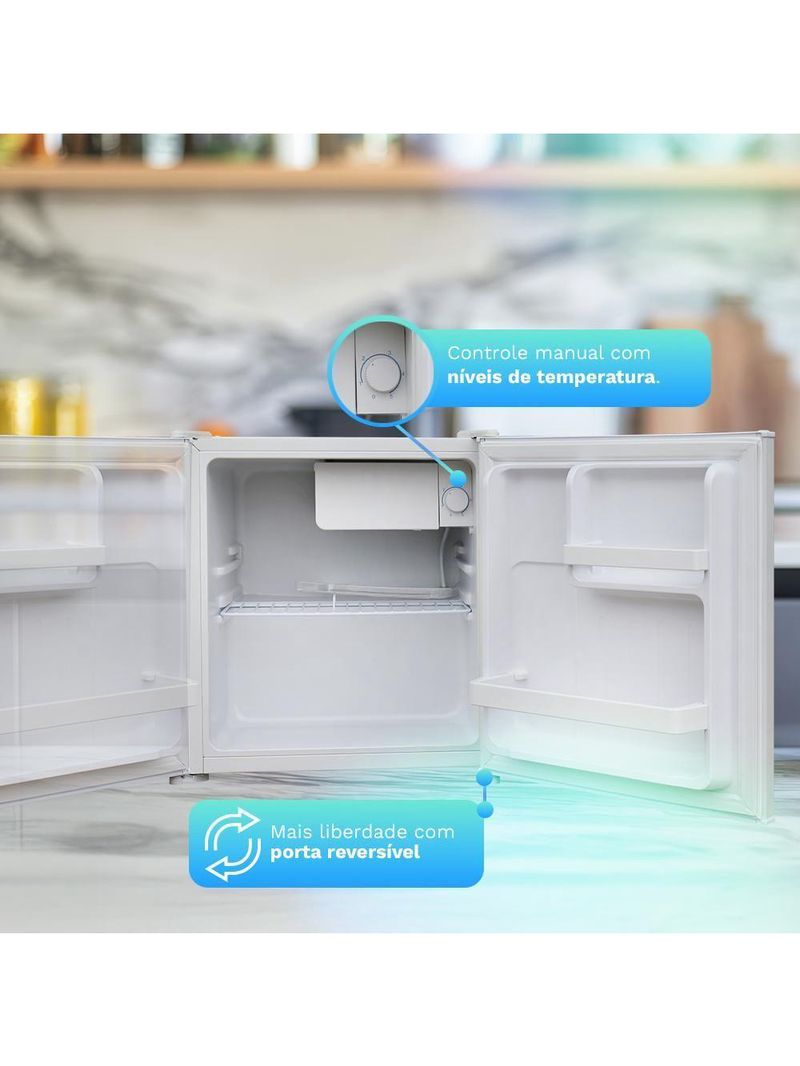 Frigobar HQ 50 Litros Branco HQ-50FB 220V