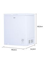 Freezer E Conservador Horizontal HQ 160 Litros Branco HQ-160CFH 220V