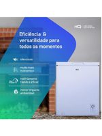 Freezer E Conservador Horizontal HQ 160 Litros Branco HQ-160CFH 220V