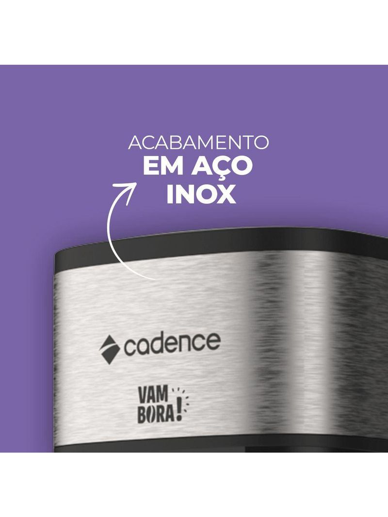 Cafeteira Elétrica Cadence Vambora Com Copo Térmico 110V