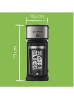 Cafeteira Elétrica Cadence Vambora Com Copo Térmico 110V