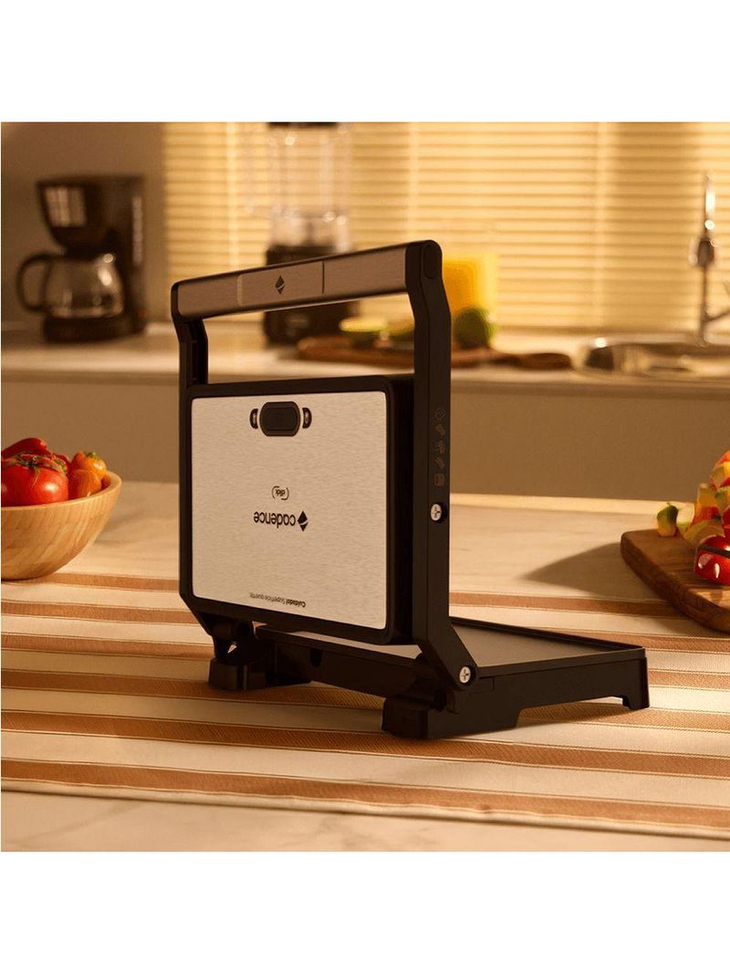 Grill Elétrico Cadence Click Inox 110V