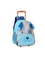 Mochila De Rodinhas Cachorrinho Azul 13 Cp24501b