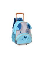 Mochila De Rodinhas Cachorrinho Azul 13 Cp24501b