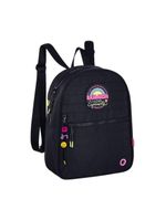 Mochila De Costas Infantil Luluca Love Preta Semax