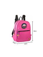 Mochila De Costas Infantil Luluca Love Pink Semax