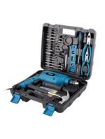 Furadeira Philco Force 650w Maleta 99 Acerssórios Azul PFU03MF 127V