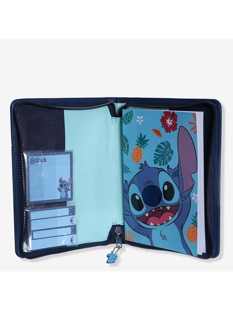 Caderno Com Pasta Stitch Disney