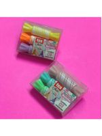 Marca Texto Mini Holic Balinha Ponta Dupla 3 Unidades - Tris