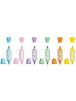 Marca Texto Mini Holic Balinha Ponta Dupla 3 Unidades - Tris