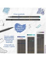 Caneta Superfina Vibes - Inverno - 0,4mm - 19 Cores - Tris