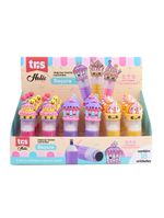 Marca Texto Com Carimbo Doçura Docinhos Tris Rosa