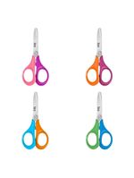 Tesoura Escolar Class Duo 13cm Tris Roxo E Laranja