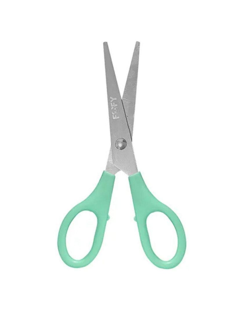 Tesoura Divertida Verde - 14cm - Ff1701 - Fofy
