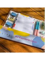 Kit Organizador De Escritório Clean Com 36 Peças Fofy