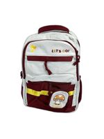 Mochila Escolar Grande Capacidade Para Estudante Feminina Impermeável marrom