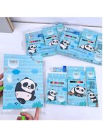 Kit Desenho Artístico Infantil Panda Feliz 29 Peças Fofy