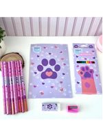 Kit Desenho Artístico Infantil Patinhas Com 27 Peças Fofy