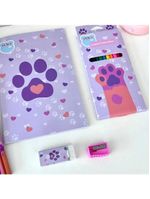 Kit Desenho Artístico Infantil Patinhas Com 27 Peças Fofy