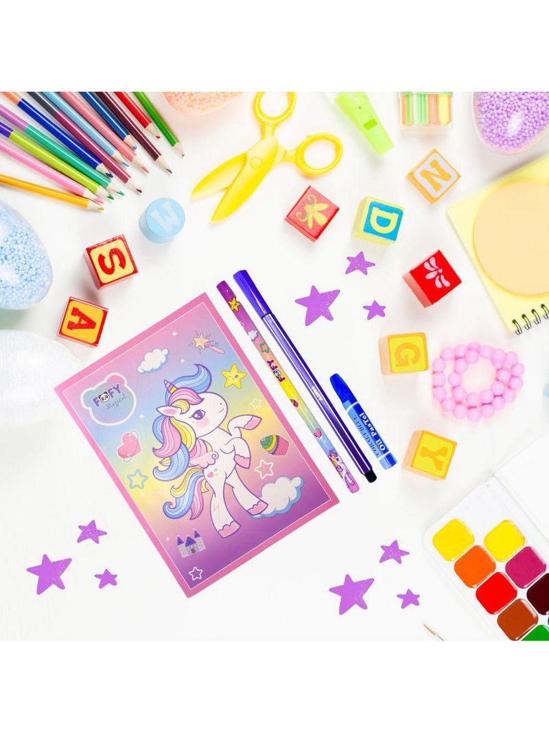 Kit Desenho Artístico Infantil Encanto Com 33 Peças Fofy