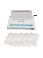 Encadernadora Térmica Rd500 E 30 Capa Térmica 400 A4 Branca Acabamento de Alta Qualidade