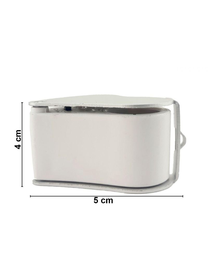 Lupa Bolso Lente Dupla Ampliação 30x22mm E 60x12mm