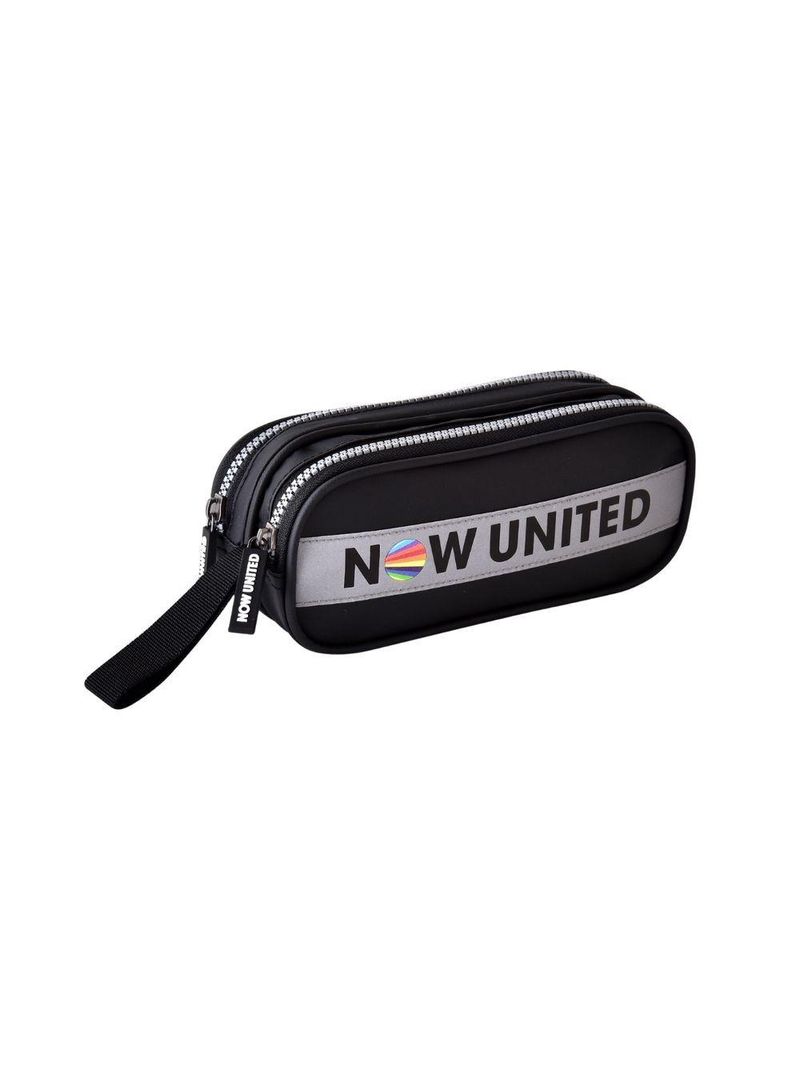 Estojo Duplo Escolar Now United Preto - Clio