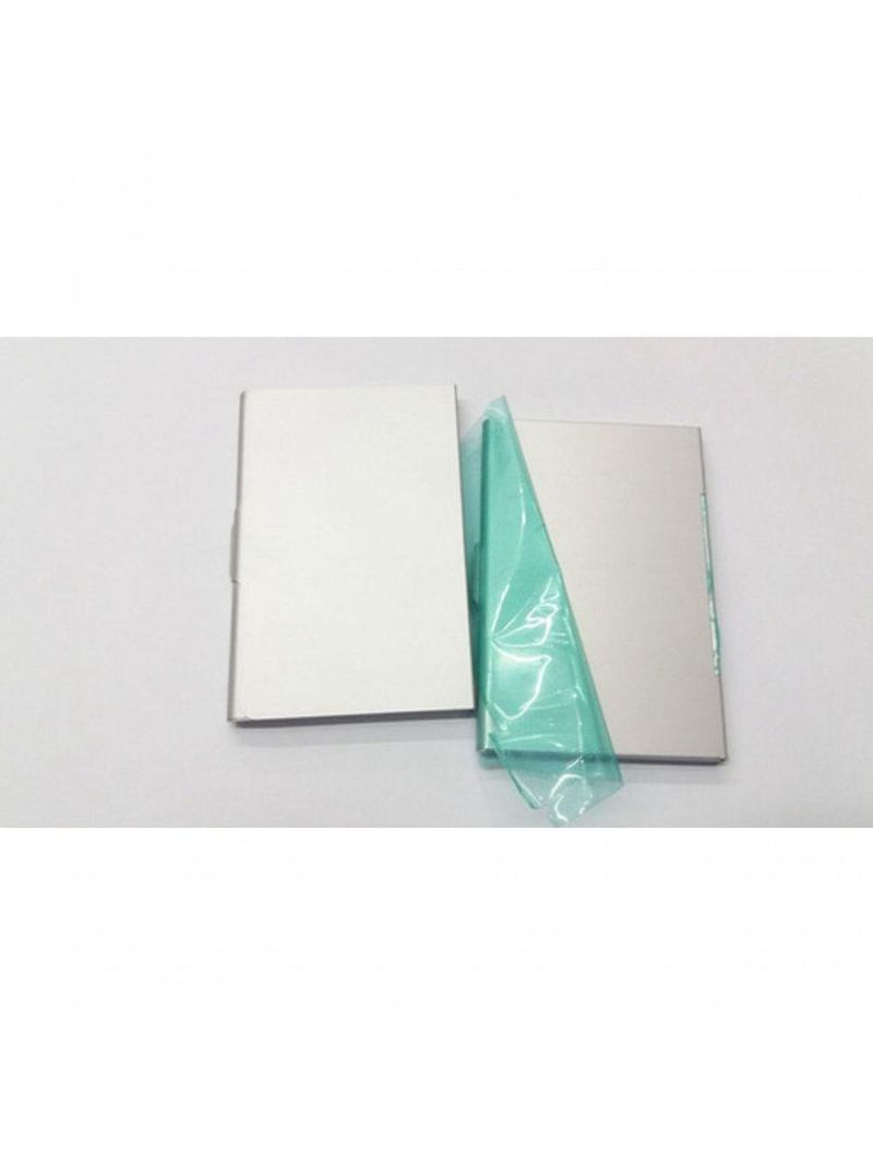 Porta Cartão De Visitas 12 Unidades Alumínio