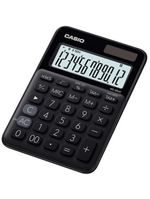 Calculadora De Mesa 12 Dígitos Com Cálculo De Horas E Big Display Ms-20uc-bk-n-dc Preta