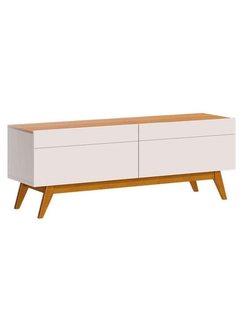 Rack Bancada Classic 2 Gavetas 14 Off White Nature - Imcal