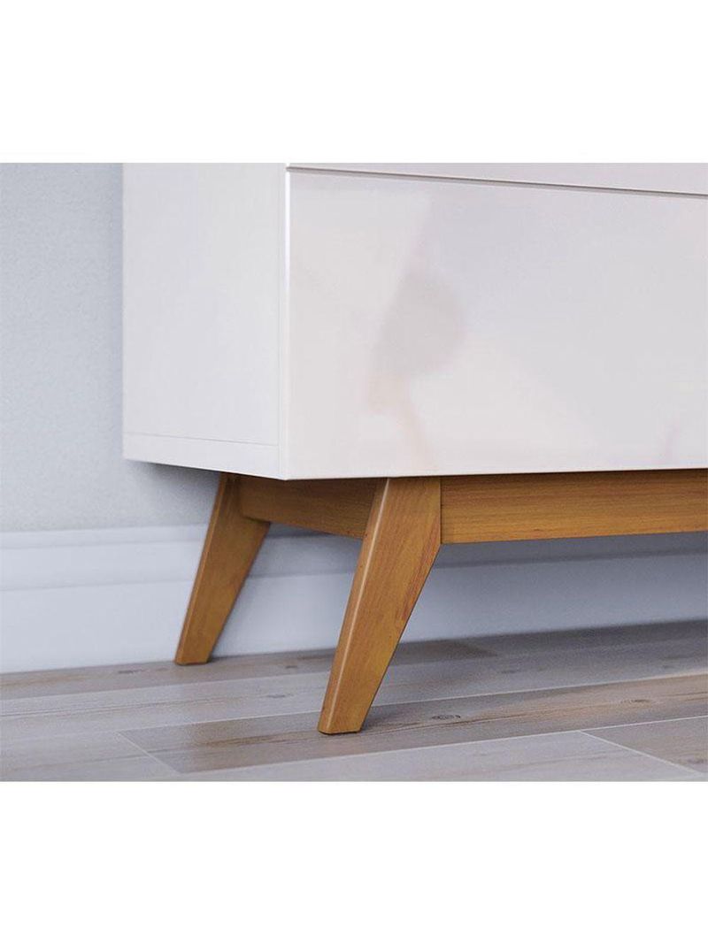 Rack Bancada Classic 2 Gavetas 14 Off White Nature - Imcal